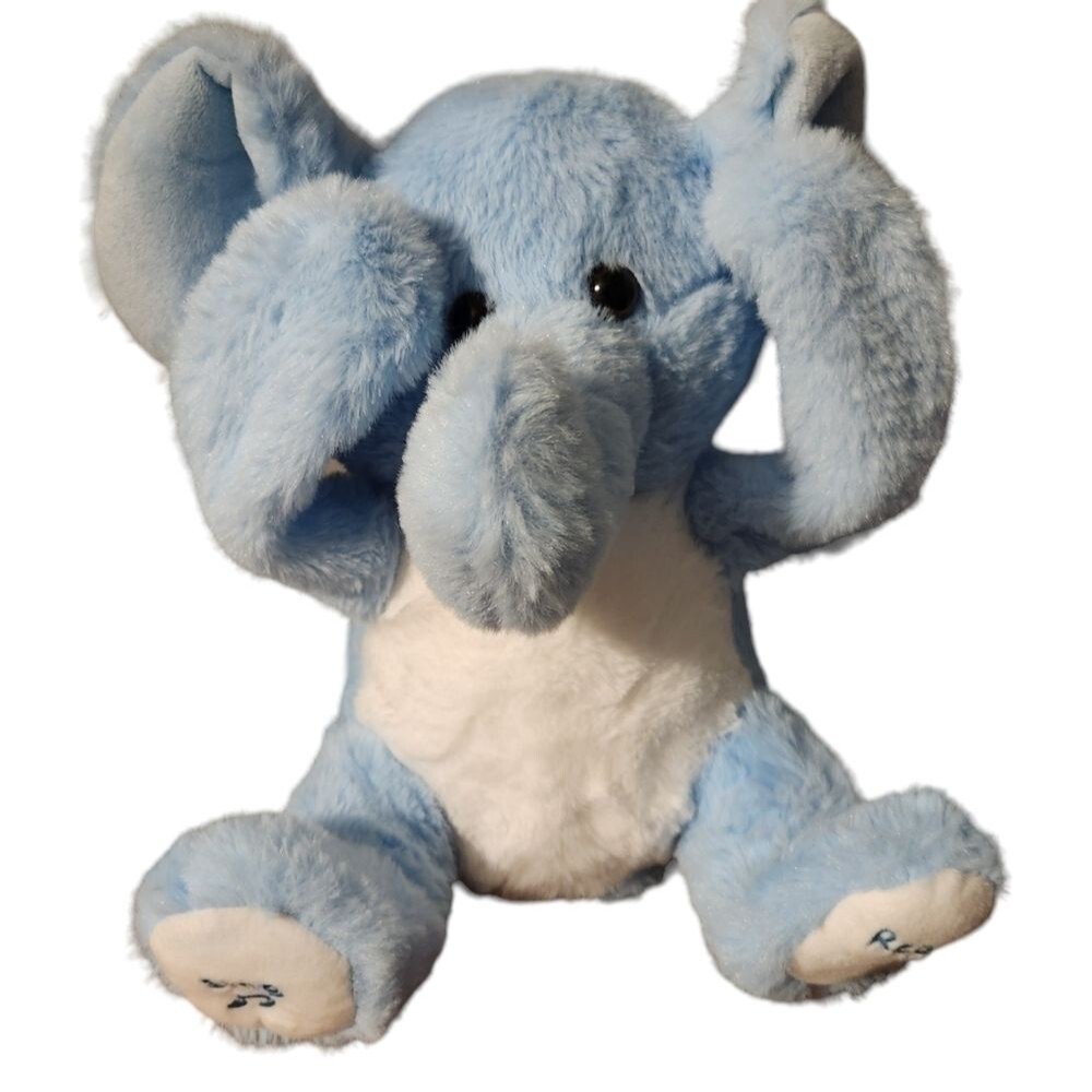 Hopearl Peek A Boo Elephant Interactive Repeats What You Say Plush Elephish Toy